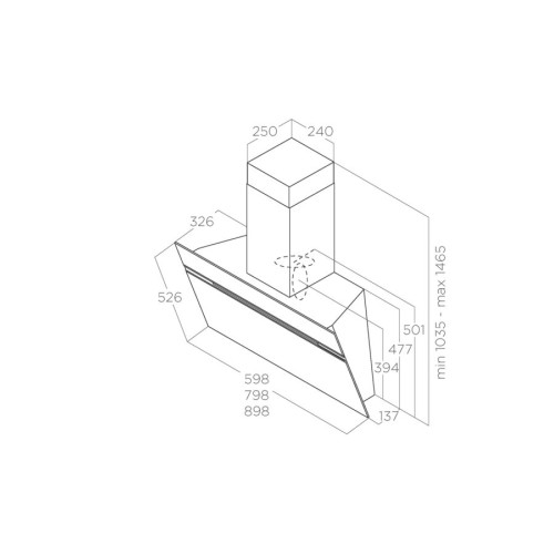 Вытяжка Elica STRIPE BL/A/60/LX
