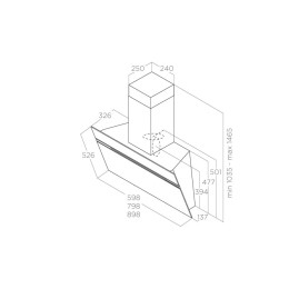 Вытяжка Elica STRIPE IX/A/90/LX