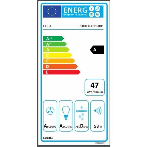 Вытяжка ELICA THIN IX/A/120