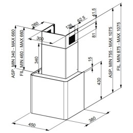 Вытяжка Faber LITHOS EG6 BK LED A45