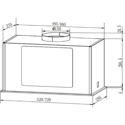 Вытяжка Faber ARIA WH 52