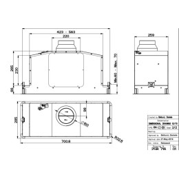 Встраиваемая вытяжка Faber IN-LIGHT EV8P X A52