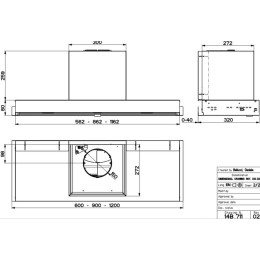 Встраиваемая вытяжка Faber IN-NOVA COMFORT X A90