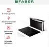 Встраиваемая вытяжка Faber FABULA EVO+BK A90