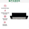 Встраиваемая вытяжка Faber FLOX BK A50