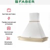 Вытяжка Faber TRENDY 90 SC H-EP корпус белый