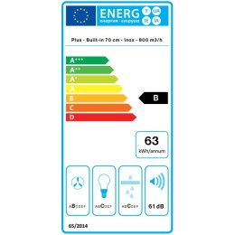Встраиваемая вытяжка Falmec GRUPPO INCASSO PLUS 70 IX