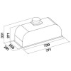 Встраиваемая вытяжка Falmec GRUPPO INCASSO PLUS 70 WH