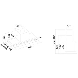 Встраиваемая вытяжка Falmec VIRGOLA TOUCH EVO 120
