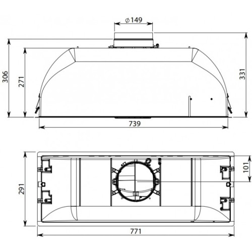 Встраиваемая вытяжка Falmec BUILT-IN 70