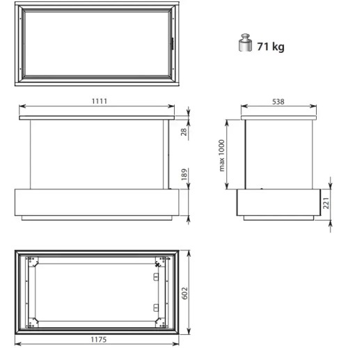 Вытяжка Falmec Levante graphite