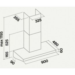 Вытяжка Falmec Marte 90 PRO