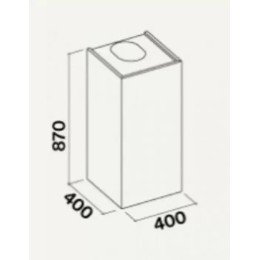 Вытяжка Falmec MIRA PLUS BLACK 40