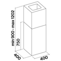 Вытяжка Falmec MIRA PLUS ISOLA 40