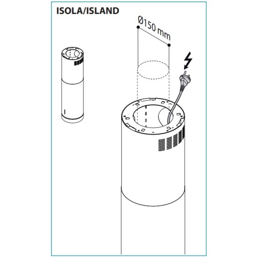 Вытяжка Falmec POLAR ISOLA X