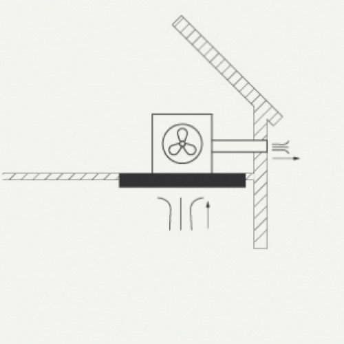 Встраиваемая вытяжка Falmec Skema 120 white