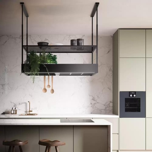 Вытяжка Falmec Spazio 130 Island black matt