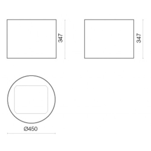 Вытяжка Falmec Twister isola 45 nero (450) (с системой E.ion) ECP