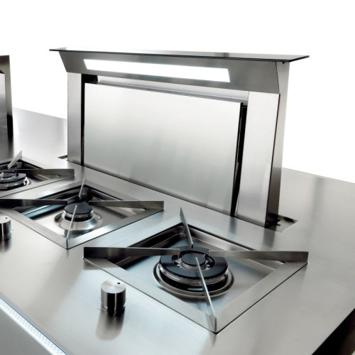 Встраиваемая вытяжка Falmec Down Draft 90 Steel