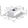 Встраиваемая вытяжка Falmec Slim 50 X
