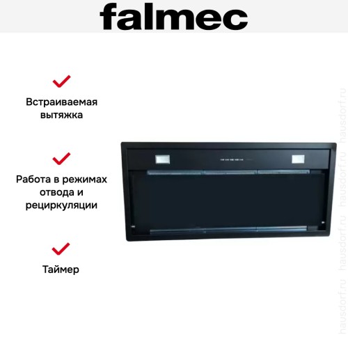 Встраиваемая вытяжка Falmec BUILT-IN BURANO 50 BK