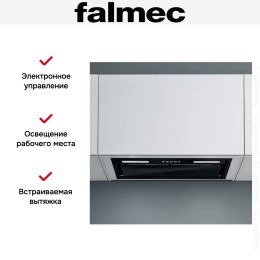 Встраиваемая вытяжка Falmec BUILT-IN BURANO PLUS 50 BK