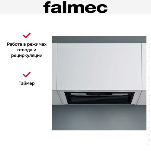 Встраиваемая вытяжка Falmec BUILT-IN BURANO PLUS 50 BK