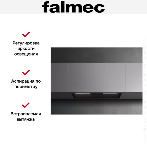 Встраиваемая вытяжка Falmec GRUPPO INCASSO PLUS 70 BK