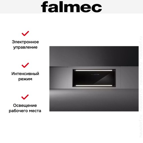 Встраиваемая вытяжка Falmec PARALLEL BLACK 70