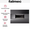 Встраиваемая вытяжка Falmec PARALLEL BLACK 70