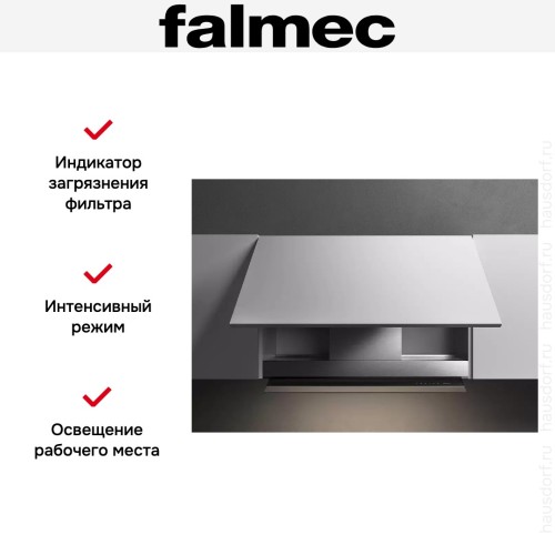 Встраиваемая вытяжка Falmec VIRGOLA NO-DROP TOUCH 120