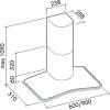 Вытяжка Falmec Astra 90 ix (600)