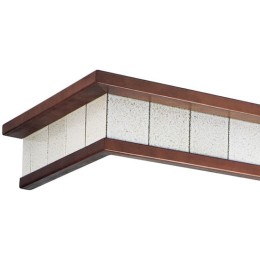 Вытяжка Falmec Iris Piastrelata 90 (600) мореный дуб