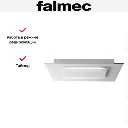 Встраиваемая вытяжка Falmec Aura 120 White