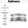Вытяжка Falmec DAMA IS.60 Brushed Stainless Steel