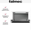 Встраиваемая вытяжка Falmec Down Draft 90 vetro ECP white