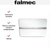 Вытяжка Falmec Flipper 85 White Glass (NRS)