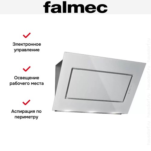 Вытяжка Falmec Green Tech QUASAR 90 vetro bianco (800)