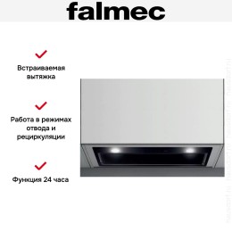 Вытяжка Falmec GRUPPO INCASSO MURANO 70 BLACK