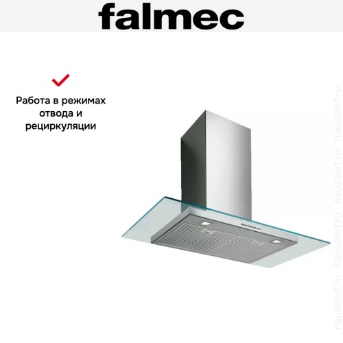Вытяжка Falmec Kristal Isola 90 ix (800) ECP
