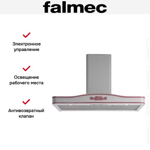 Вытяжка Falmec Lilium 60 (600) S red