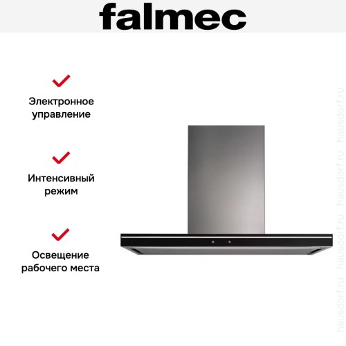 Вытяжка Falmec Lumina 120 Glass Black wall (NRS)