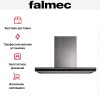 Вытяжка Falmec Lumina 120 Glass Black wall (NRS)