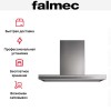 Вытяжка Falmec Lumina 120 Steel wall (NRS)