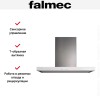 Вытяжка Falmec Lumina 90 Glass White island (NRS)