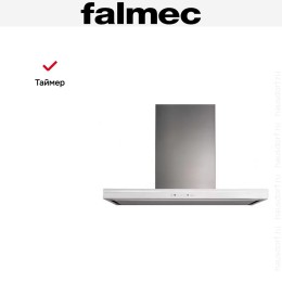 Вытяжка Falmec Lumina 90 Glass White island (NRS)