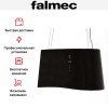 Вытяжка Falmec Mare isola 66 (450) (с системой E.ion) ECP black