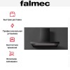 Вытяжка Falmec PLANE BLACK 90 PLUS