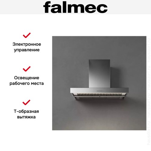 Вытяжка Falmec PLANE NO-DROP 90 inox (800)