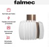 Вытяжка Falmec Prestige 65 Vetro ix (800) white